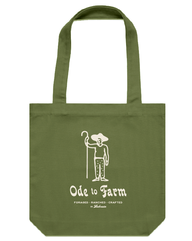 Palm Tree Capsule | Tote | Olive