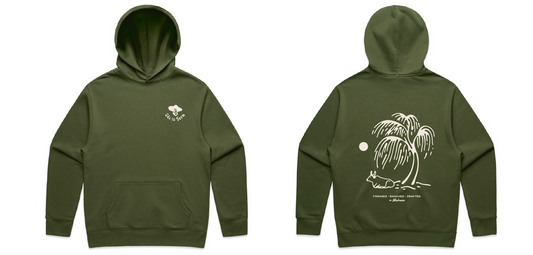 Palm Tree Capsule | Hoodie | Olive